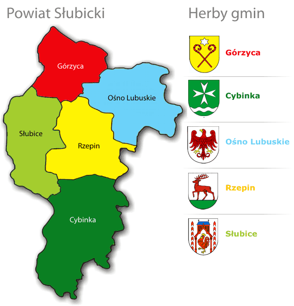 mapa powiatu